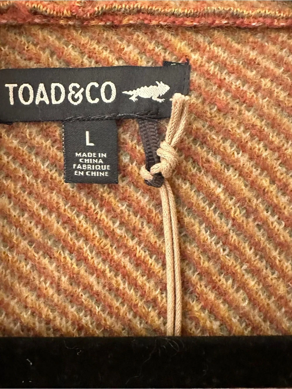 TOAD&CO heartfelt hoodie in sundown flowers size L_NWT - Picture 6 of 7